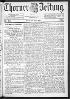 Thorner Zeitung 1893, Nr. 247