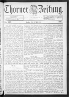 Thorner Zeitung 1893, Nr. 259