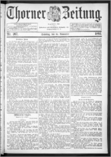 Thorner Zeitung 1893, Nr. 267