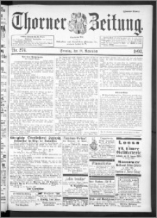 Thorner Zeitung 1893, Nr. 273 Zweites Blatt