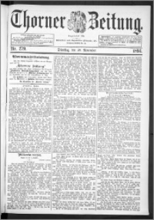 Thorner Zeitung 1893, Nr. 279