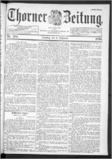 Thorner Zeitung 1893, Nr. 284 Erstes Blatt