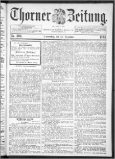 Thorner Zeitung 1893, Nr. 303