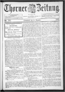 Thorner Zeitung 1893, Nr. 305