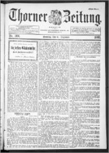 Thorner Zeitung 1893, Nr. 306 Erstes Blatt