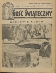 Gość Świąteczny 1931.01.25 R. XXXv nr 4