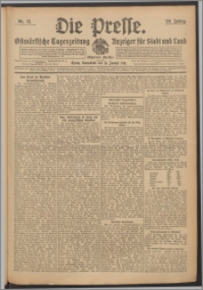 Die Presse 1911, Jg. 29, Nr. 12 Zweites Blatt, Drittes Blatt
