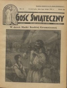 Gość Świąteczny 1931.02.08 R. XXXV nr 6