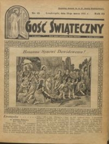 Gość Świąteczny 1931.03.29 R. XXXV nr 13