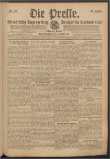 Die Presse 1911, Jg. 29, Nr. 24 Zweites Blatt, Drittes Blatt