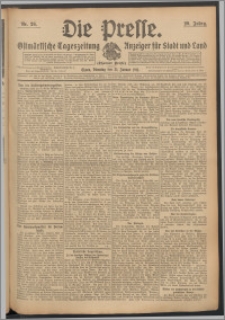 Die Presse 1911, Jg. 29, Nr. 26 Zweites Blatt, Drittes Blatt