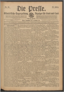 Die Presse 1911, Jg. 29, Nr. 48 Zweites Blatt, Drittes Blatt