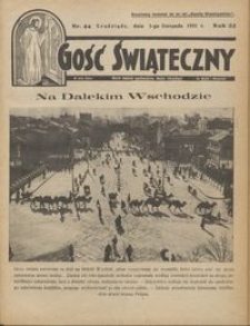 Gość Świąteczny 1931.11.01 R. XXXV nr 44