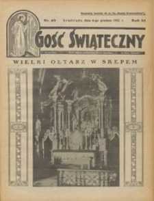 Gość Świąteczny 1931.12.06 R. XXXV nr 49