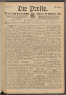 Die Presse 1911, Jg. 29, Nr. 60 Zweites Blatt, Drittes Blatt