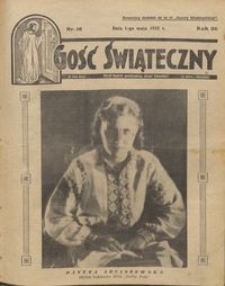 Gość Świąteczny 1932.05.01 R. XXXVI nr 18