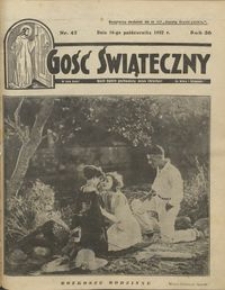 Gość Świąteczny 1932.10.16 R. XXXVI nr 42