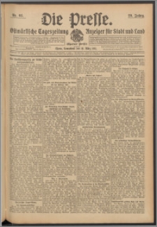 Die Presse 1911, Jg. 29, Nr. 66 Zweites Blatt, Drittes Blatt