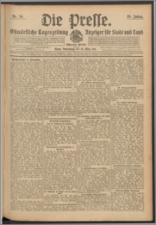 Die Presse 1911, Jg. 29, Nr. 70 Zweites Blatt, Drittes Blatt