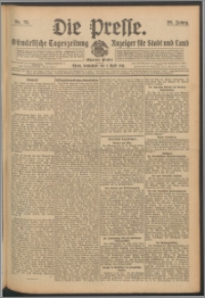 Die Presse 1911, Jg. 29, Nr. 78 Zweites Blatt, Drittes Blatt, Viertes Blatt