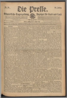 Die Presse 1911, Jg. 29, Nr. 89 Zweites Blatt, Drittes Blatt, Viertes Blatt
