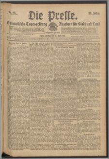 Die Presse 1911, Jg. 29, Nr. 93 Zweites Blatt, Drittes Blatt