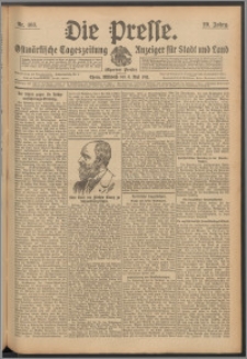 Die Presse 1911, Jg. 29, Nr. 103 Zweites Blatt, Drittes Blatt