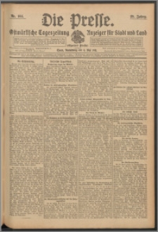 Die Presse 1911, Jg. 29, Nr. 104 Zweites Blatt, Drittes Blatt