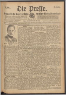 Die Presse 1911, Jg. 29, Nr. 106 Zweites Blatt, Drittes Blatt