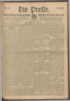 Die Presse 1911, Jg. 29, Nr. 113 Zweites Blatt, Drittes Blatt, Viertes Blatt