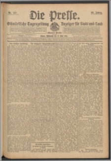 Die Presse 1911, Jg. 29, Nr. 115 Zweites Blatt, Drittes Blatt