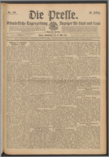 Die Presse 1911, Jg. 29, Nr. 116 Zweites Blatt, Drittes Blatt