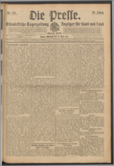 Die Presse 1911, Jg. 29, Nr. 126 Zweites Blatt, Drittes Blatt