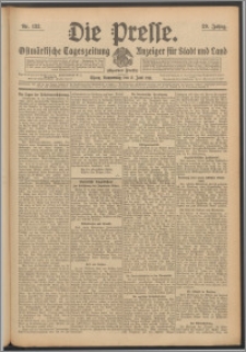 Die Presse 1911, Jg. 29, Nr. 132 Zweites Blatt, Drittes Blatt