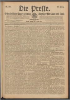 Die Presse 1911, Jg. 29, Nr. 133 Zweites Blatt, Drittes Blatt