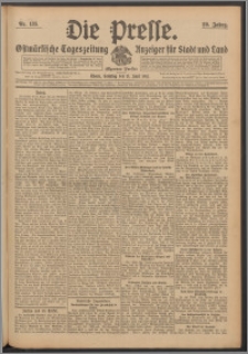 Die Presse 1911, Jg. 29, Nr. 135 Zweites Blatt, Drittes Blatt, Viertes Blatt