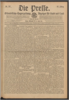 Die Presse 1911, Jg. 29, Nr. 137 Zweites Blatt, Drittes Blatt