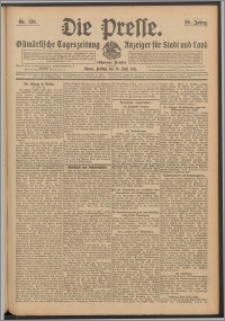 Die Presse 1911, Jg. 29, Nr. 139 Zweites Blatt, Drittes Blatt
