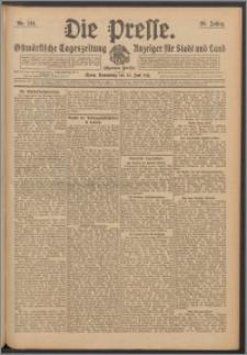 Die Presse 1911, Jg. 29, Nr. 144 Zweites Blatt, Drittes Blatt