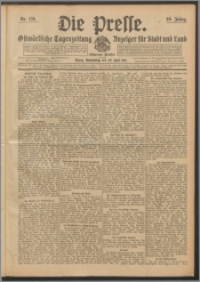 Die Presse 1911, Jg. 29, Nr. 150 Zweites Blatt, Drittes Blatt