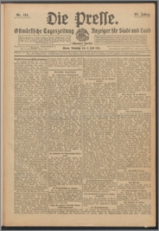 Die Presse 1911, Jg. 29, Nr. 154 Zweites Blatt, Drittes Blatt