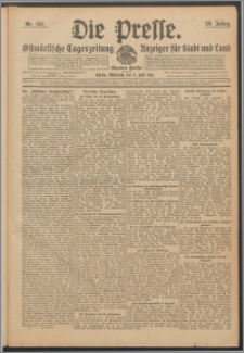 Die Presse 1911, Jg. 29, Nr. 155 Zweites Blatt, Drittes Blatt