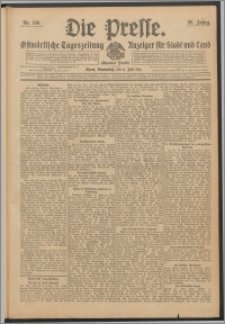 Die Presse 1911, Jg. 29, Nr. 156 Zweites Blatt, Drittes Blatt