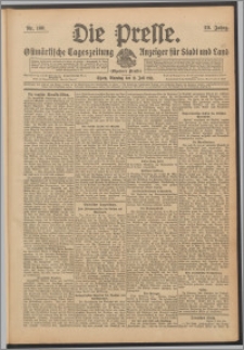 Die Presse 1911, Jg. 29, Nr. 160 Zweites Blatt, Drittes Blatt