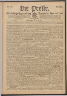 Die Presse 1911, Jg. 29, Nr. 163 Zweites Blatt, Drittes Blatt