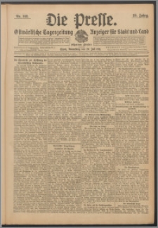 Die Presse 1911, Jg. 29, Nr. 168 Zweites Blatt, Drittes Blatt