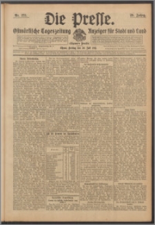 Die Presse 1911, Jg. 29, Nr. 175 Zweites Blatt, Drittes Blatt