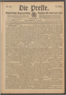 Die Presse 1911, Jg. 29, Nr. 176 Zweites Blatt, Drittes Blatt