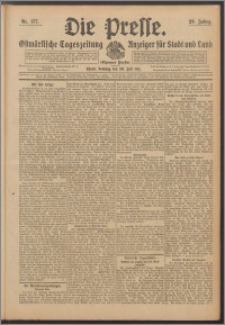 Die Presse 1911, Jg. 29, Nr. 177 Zweites Blatt, Drittes Blatt, Viertes Blatt