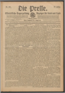 Die Presse 1911, Jg. 29, Nr. 182 Zweites Blatt, Drittes Blatt